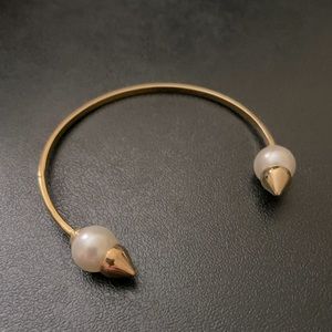 Stella & Dot Pearl Spike Cuff